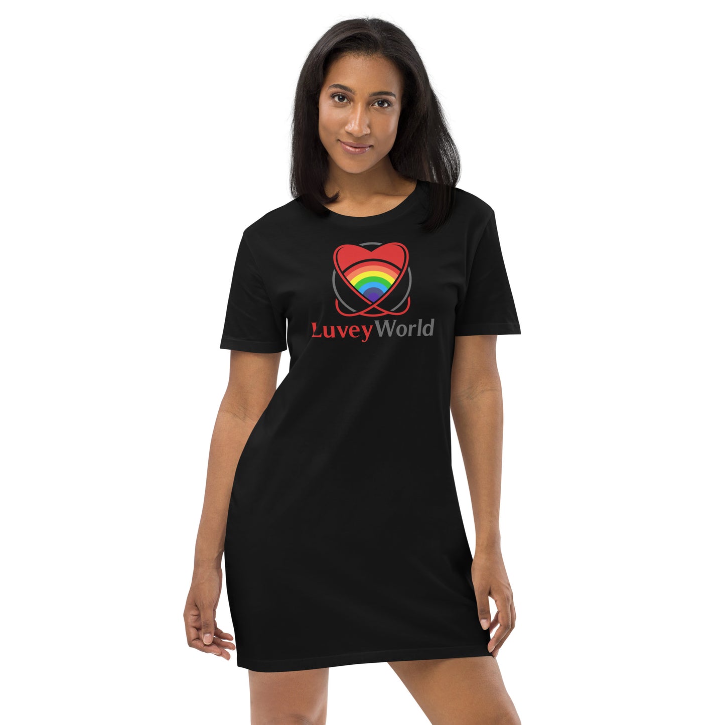 LuveyWorld Organic cotton t-shirt dress