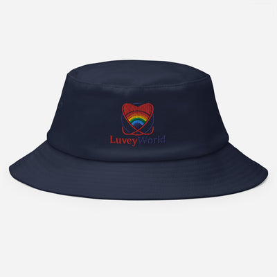 LuveyWorld Old School Bucket Hat