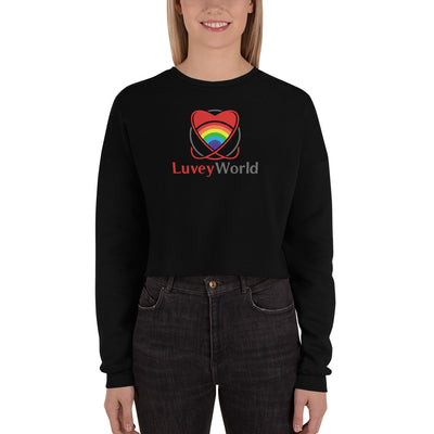 LuveyWorld Crop Sweatshirt